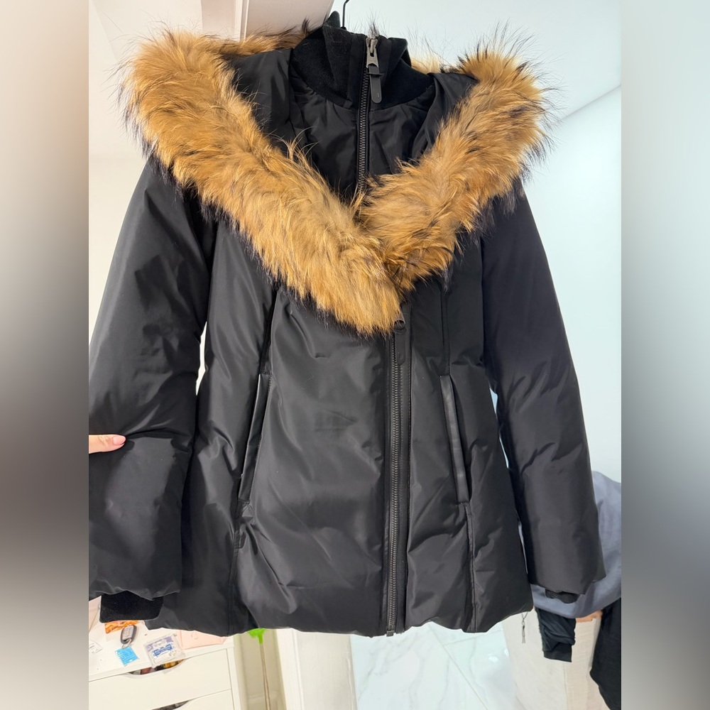 Mackage Adali Down Natural Fur Coat